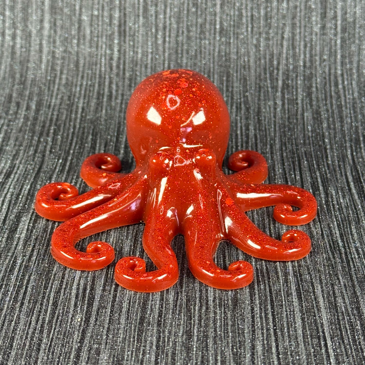 Red Octopus Resin Model Red Red Octopus Resin Model Red