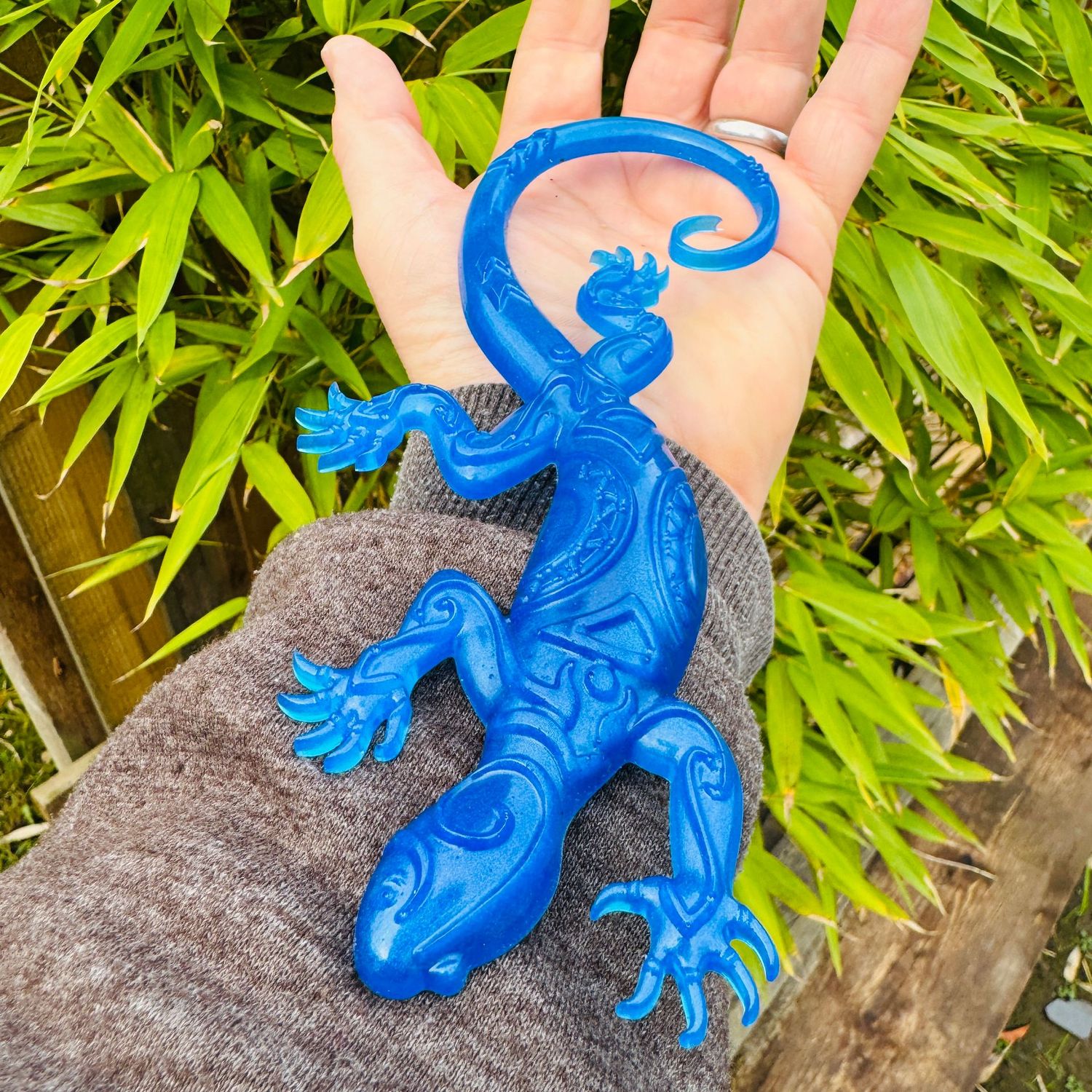 Gecko Lizard Reptile Blue Gecko Lizard Reptile Blue