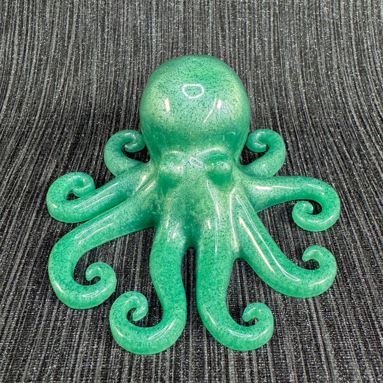 Octopus Resin Model Green Octopus Resin Model Green