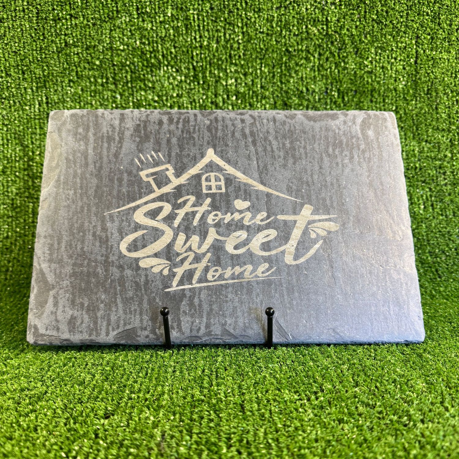 30x20cm Home Sweet Home laser Engraved Sign. 30x20cm Home Sweet Home laser Engraved Sign.