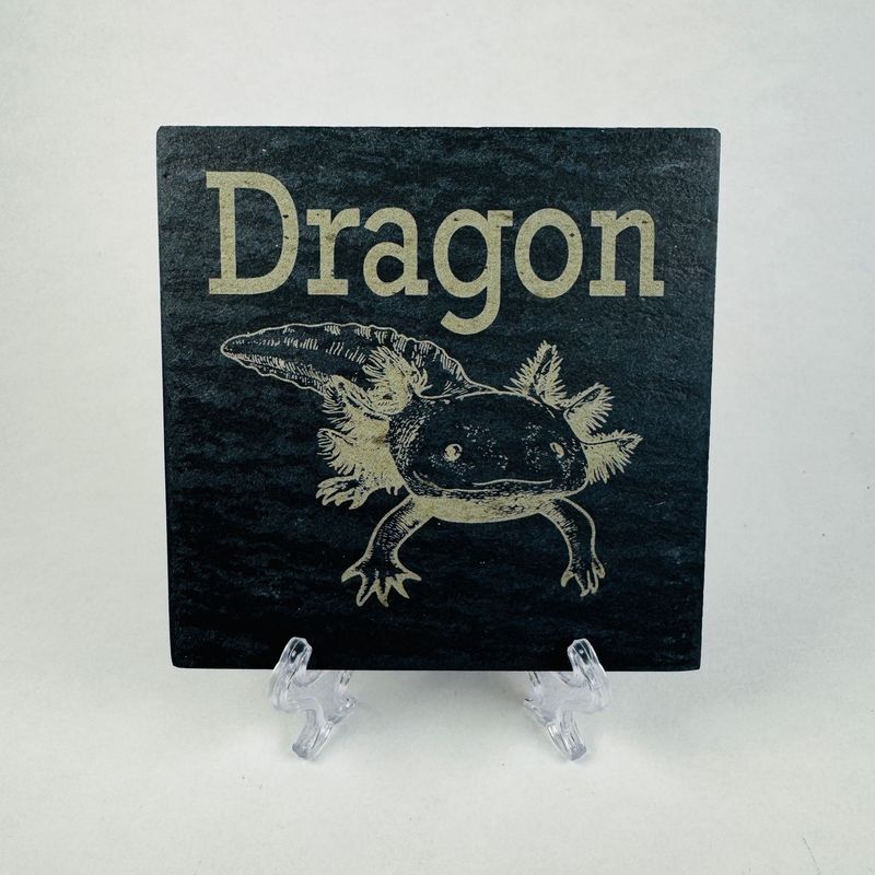 Axolotl Image 1 Laser engraved with Name