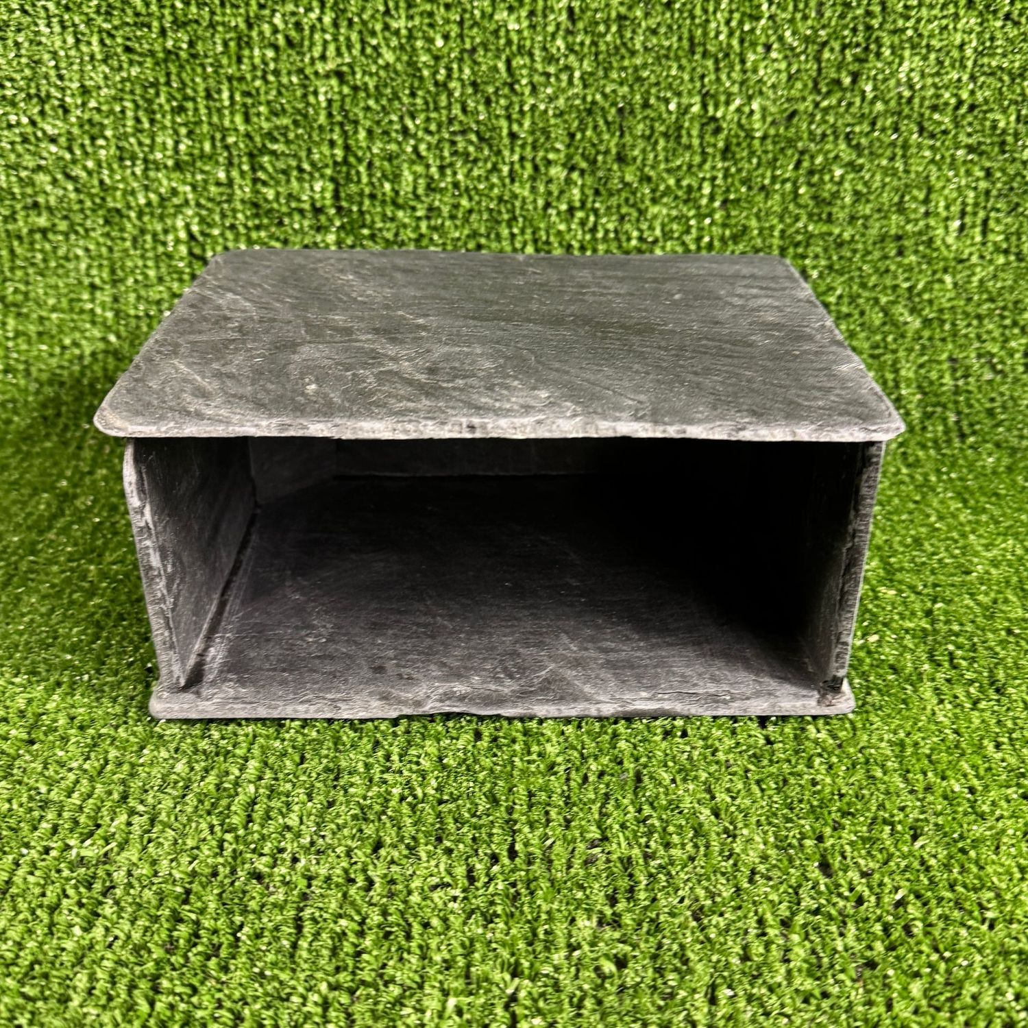 ​Natural Slate Reptile or Aquarium Open Watch Cave Hide