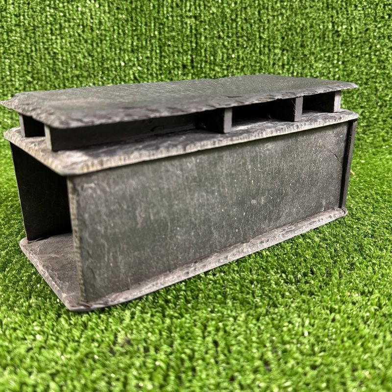 Aquarium Slate Cave with Fry Protector, Guppies, Cichlids, Loaches, Free Postage