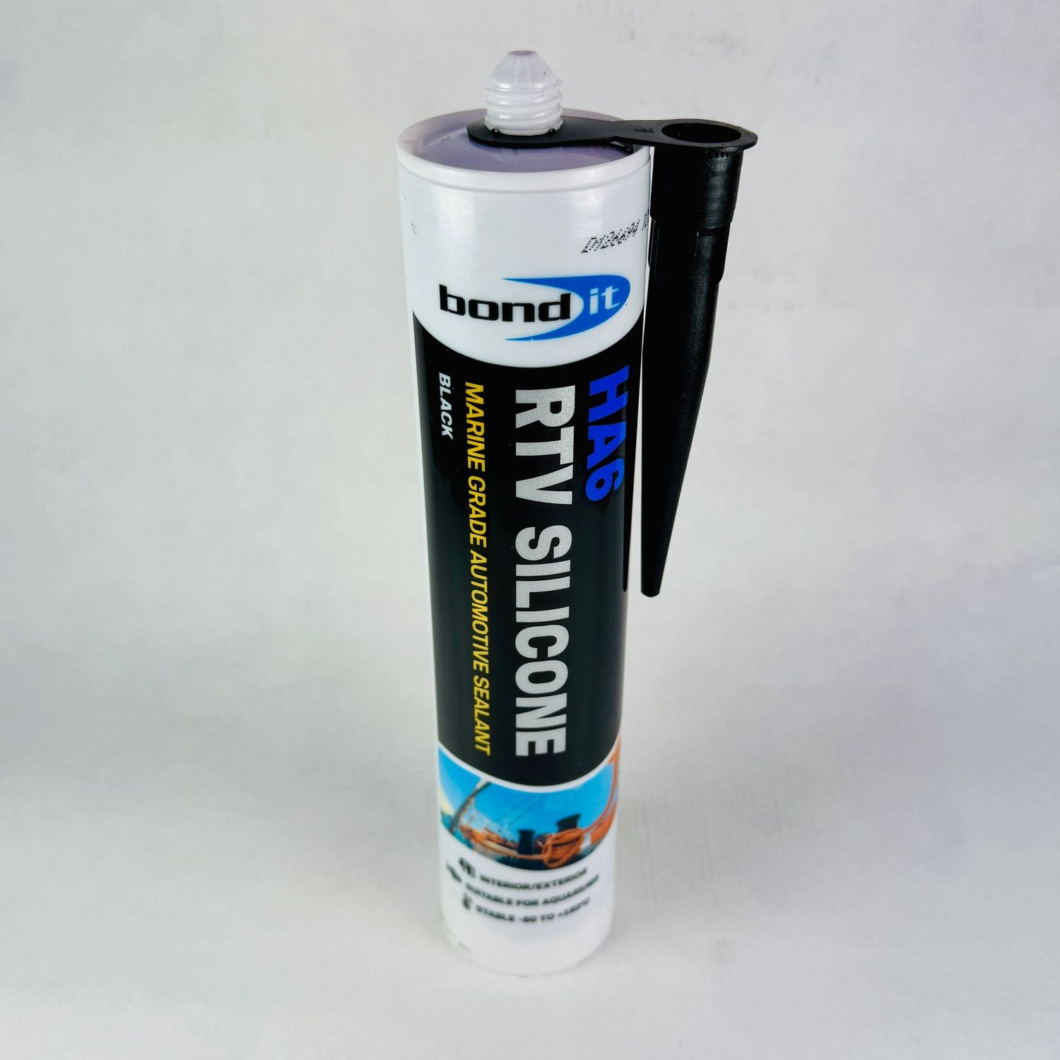 HA6 Aquarium Black Sealant Aquarium Vivarium Sealant Black