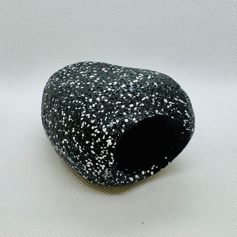 A​quarium Cichlid Stone Cave Fish and Shrimp Hide out.