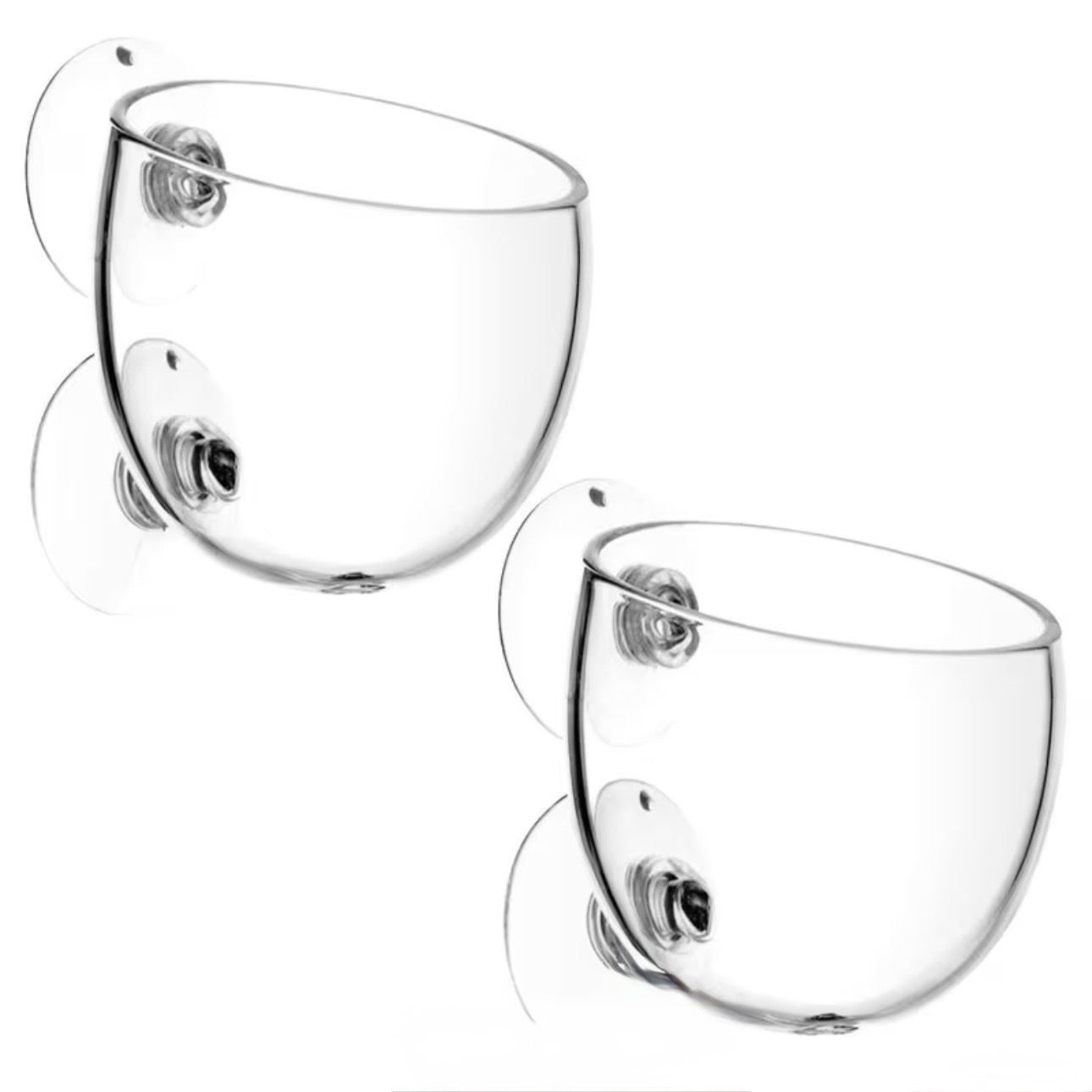 2pcs Aquarium Glass Feeding, Aquarium Plant Holder 2pcs Aquarium Glass Feeding, Aquarium Plant Holder