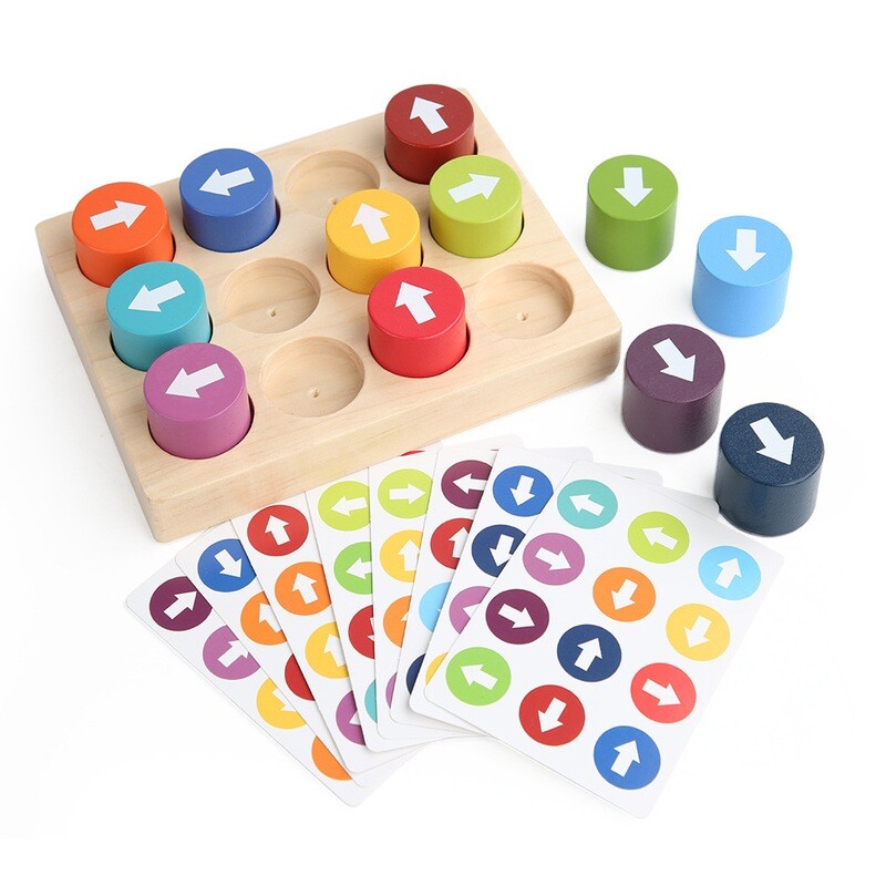 Juego de ordenar secuencias con flechas