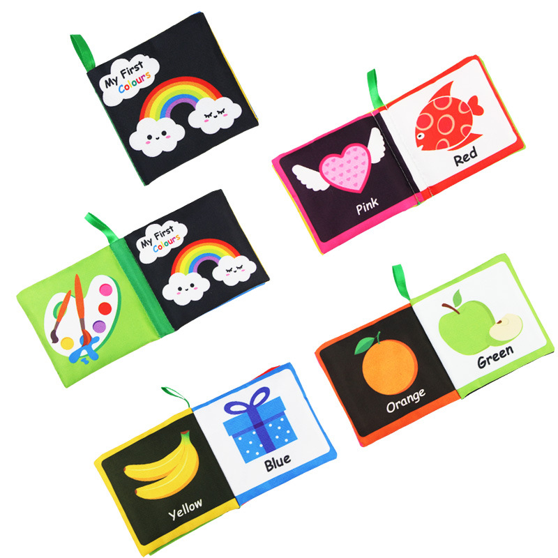 Librito de tela pack de 4 unidades