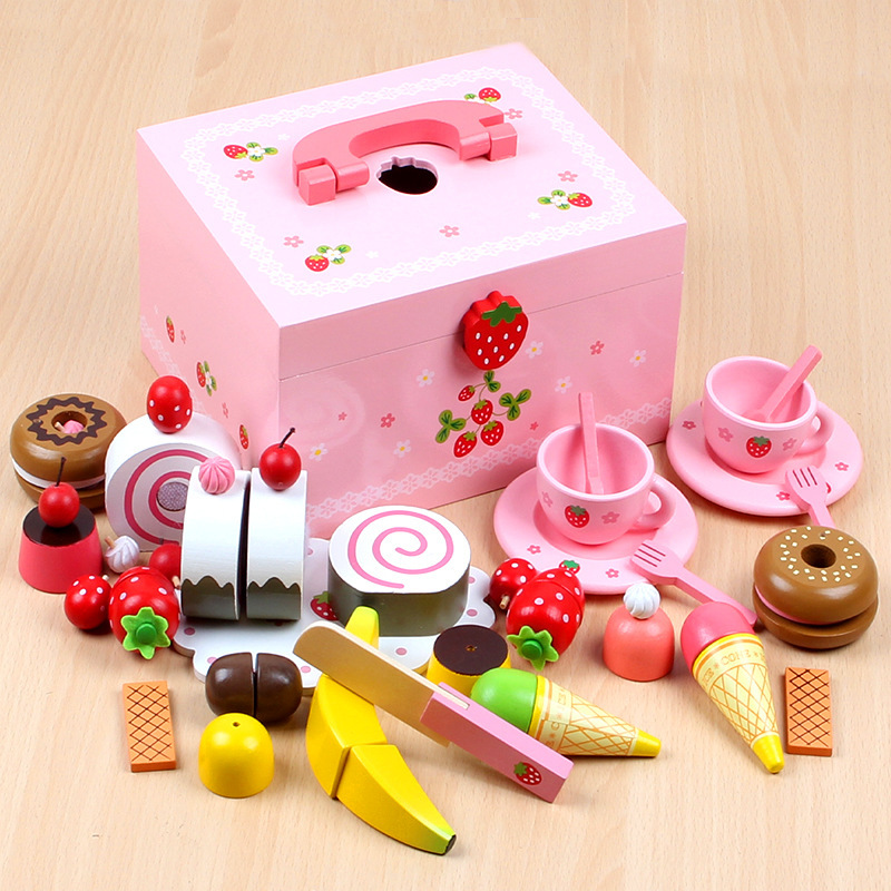 Juego de té y dulces