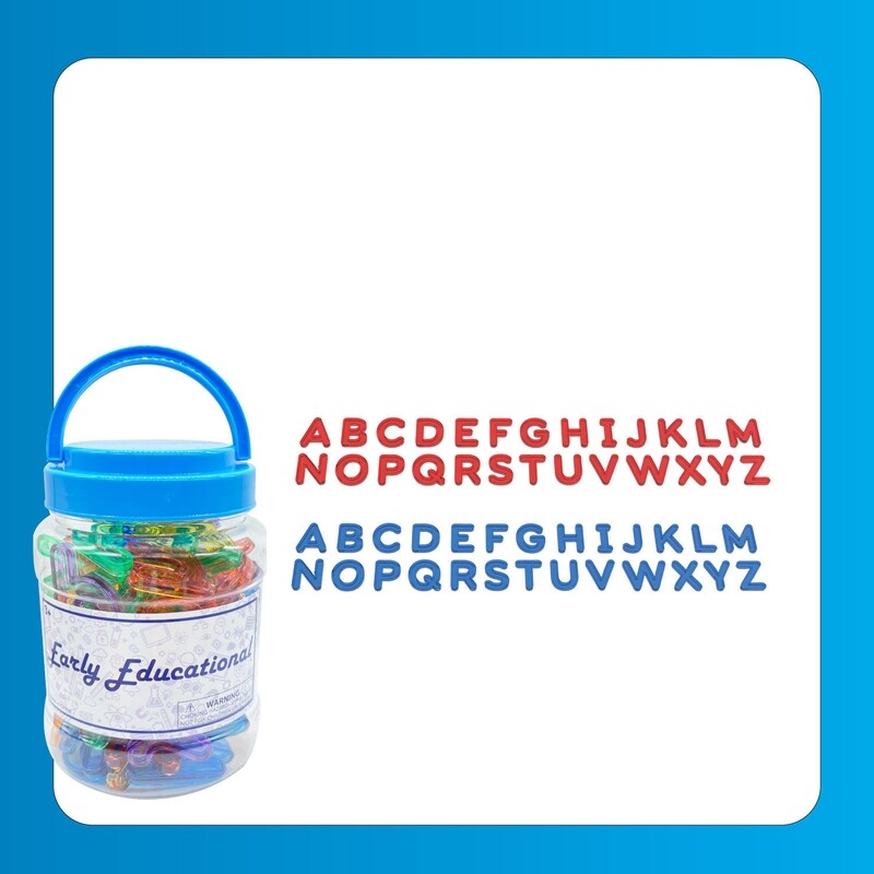 Letras mayúsculas translúcidas