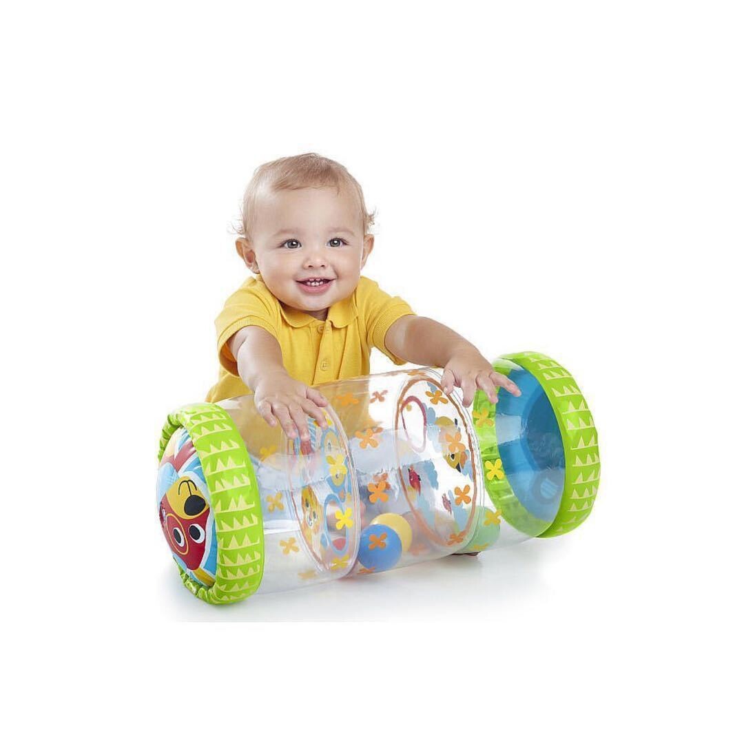 Rodillo de gateo inflable
