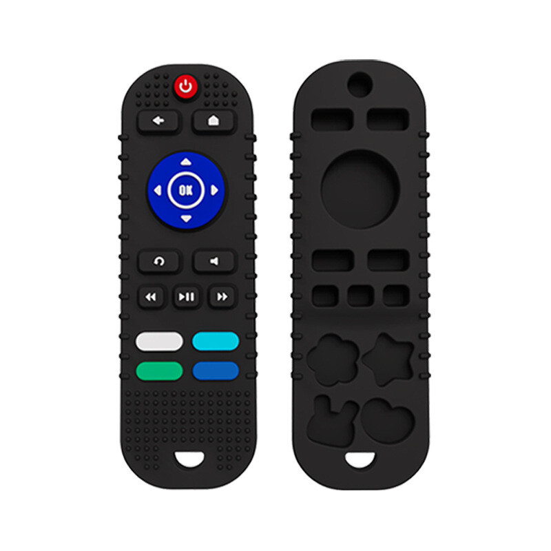 Control remoto de silicona color negro
