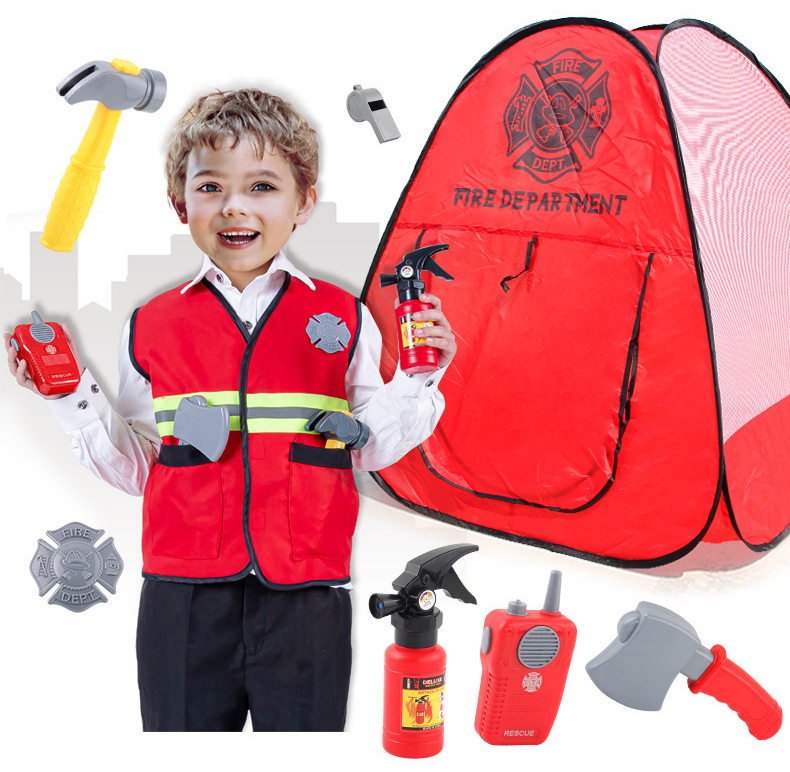 Set de juego de bombero