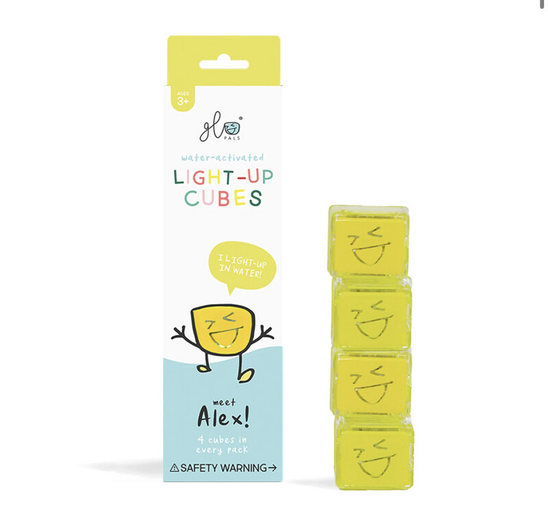 Glo pals pack de 4 cubos -ALEX