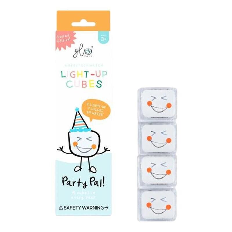 Glo pals pack de 4 cubos -PARTY