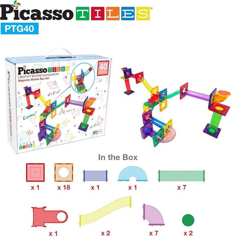 Marble run set 40 piezas