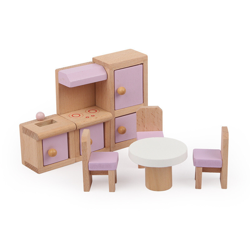 Muebles para casita de muñecas
