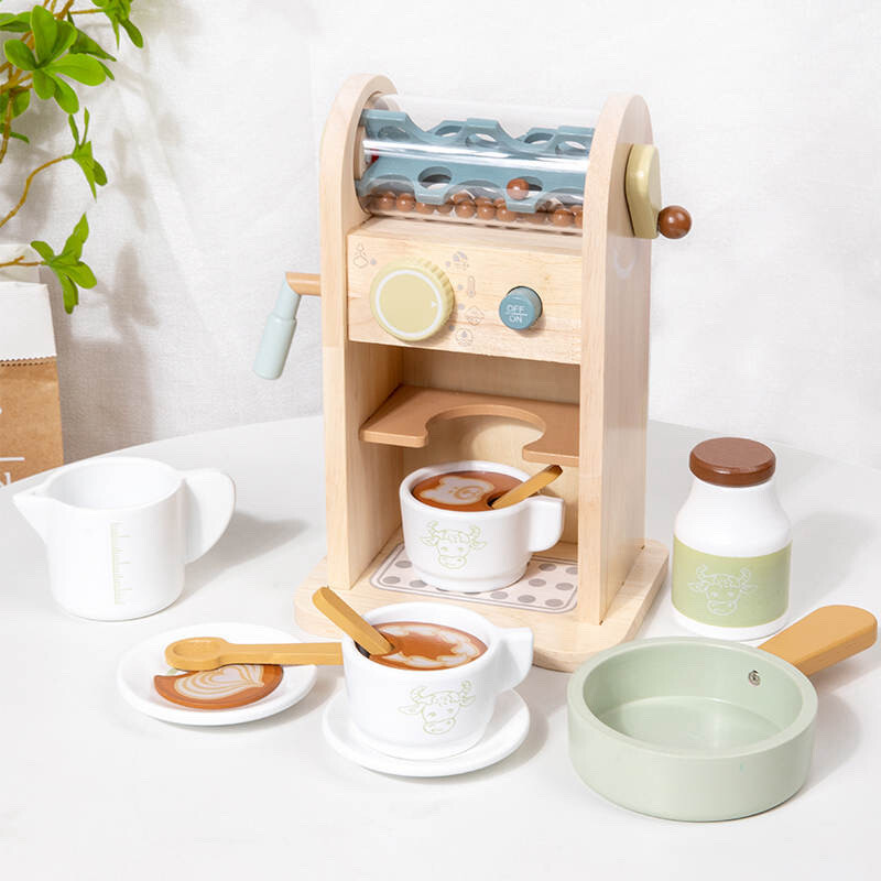 Cafetera en colores neutros