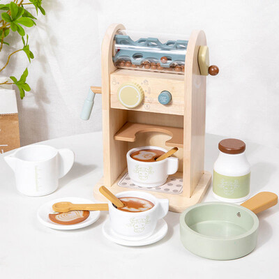 Cafetera en colores neutros