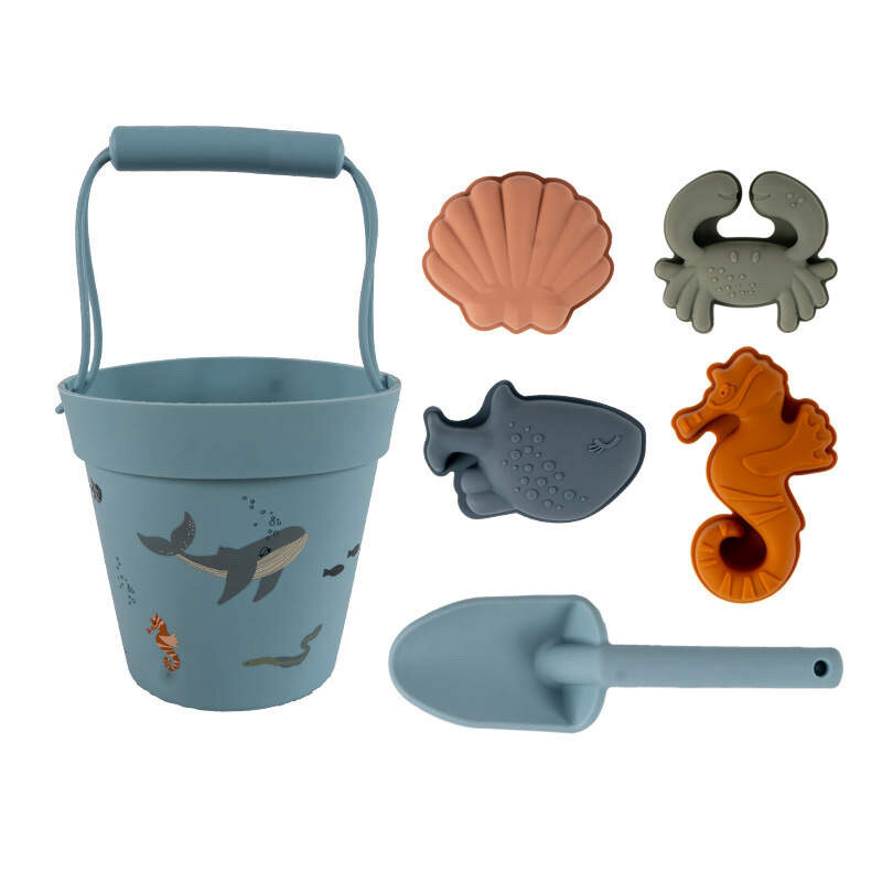 Set de playa de silicona animales marinos
