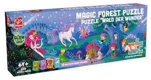 Magic Forest Puzzle / glow in the dark
