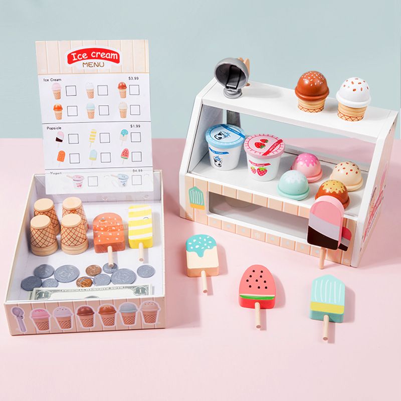 Ice cream counter