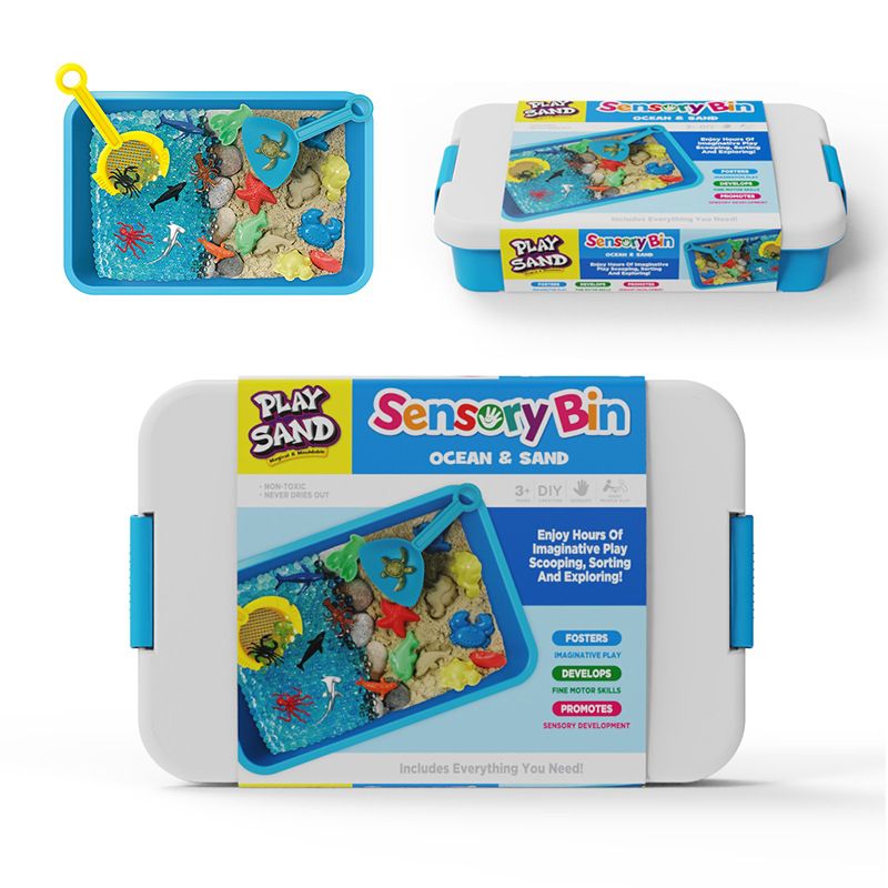 Sensory bin Oceano