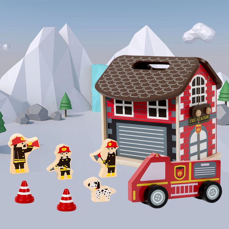 Carry along fireman station