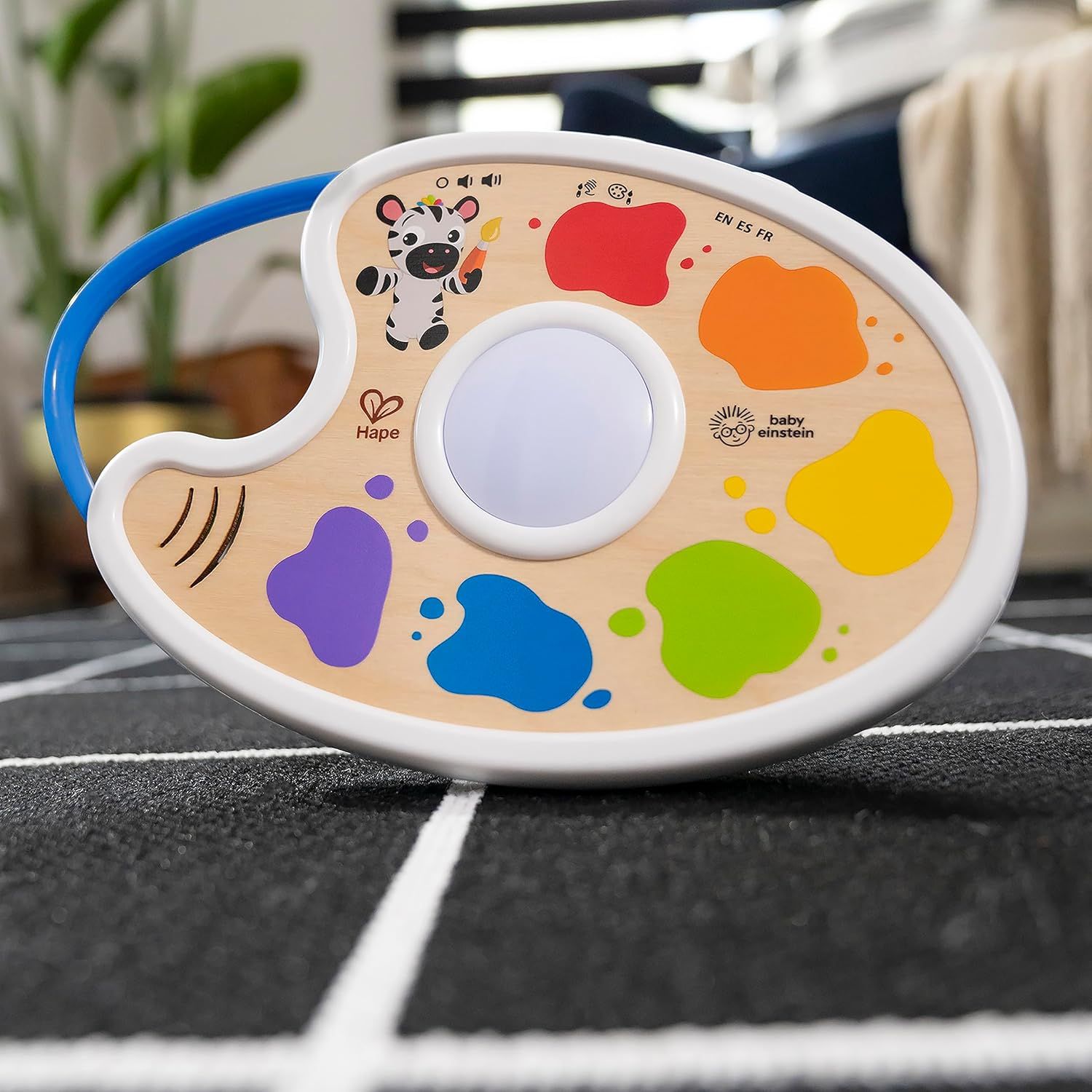 Paleta de colores iluminada