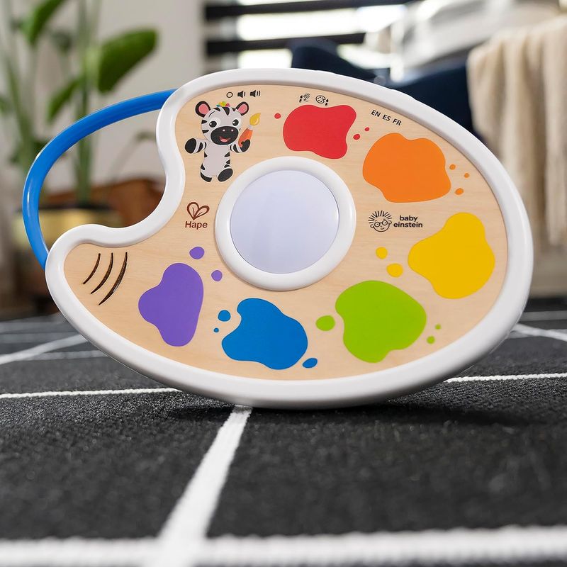 Paleta de colores iluminada