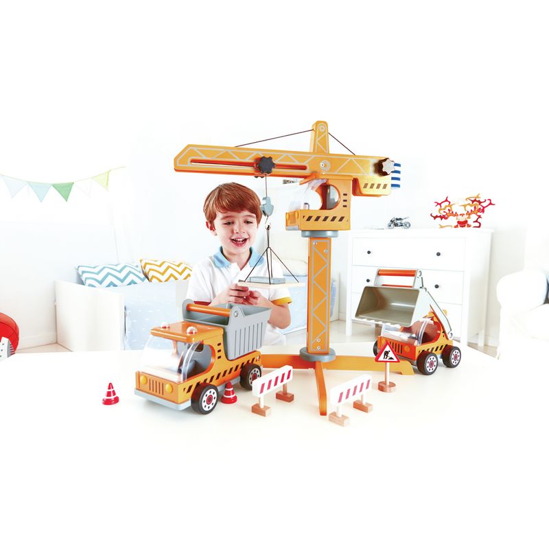 Grúa de madera Hape