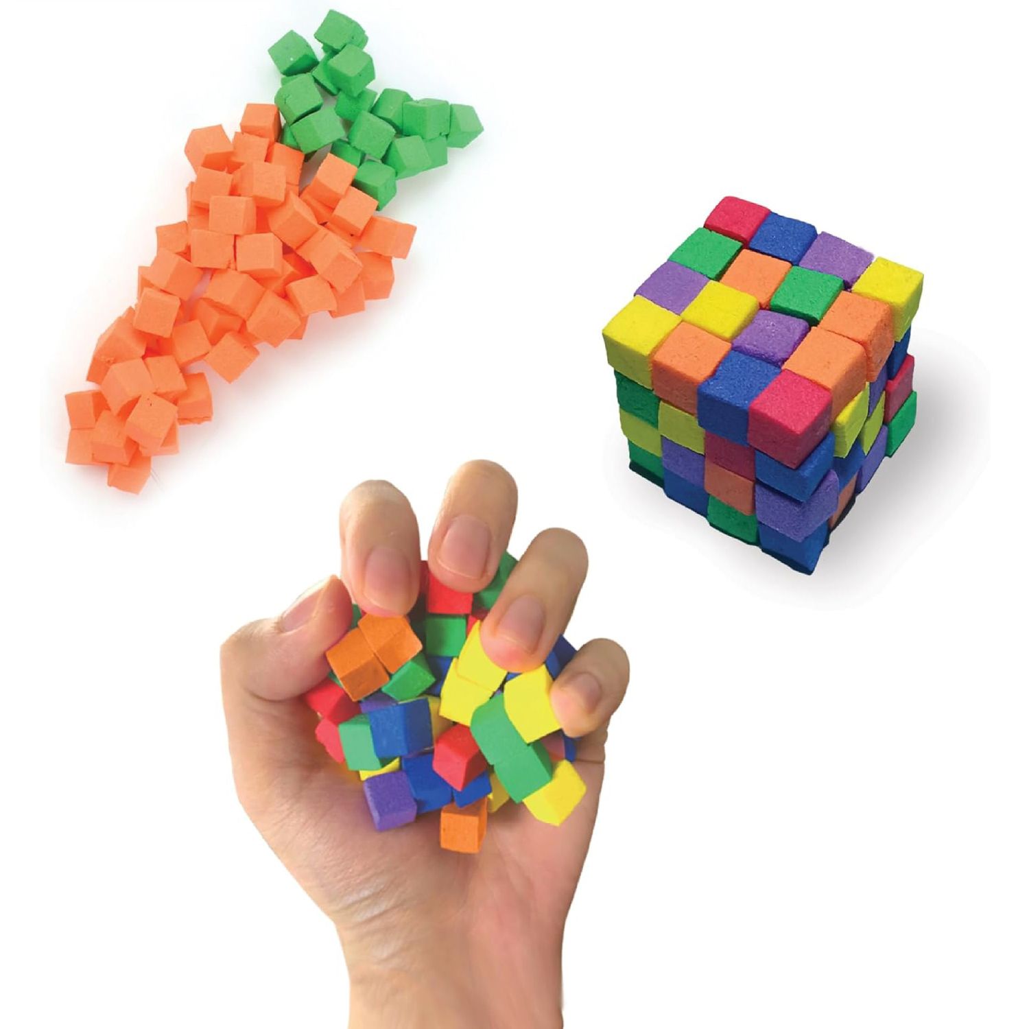 Sticky cubes