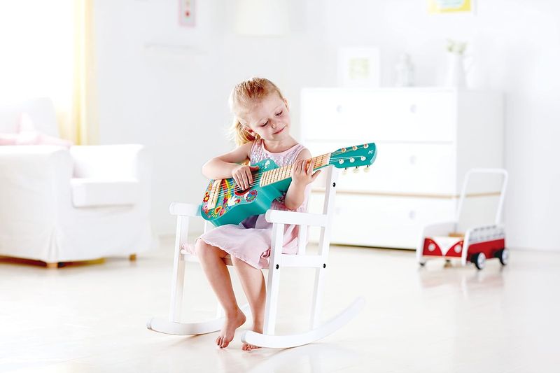 Hape Flower Power First - Guitarra musical para niños