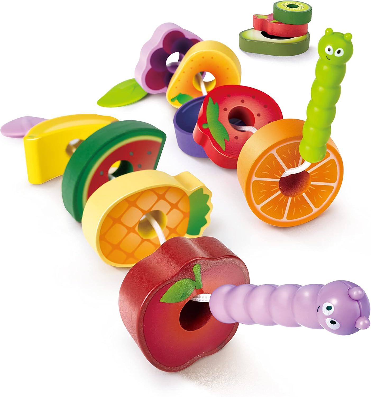 Caterpillar fruit set