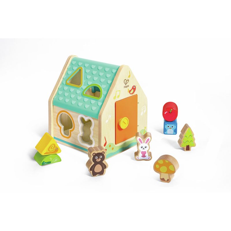 Critter house shape sorter