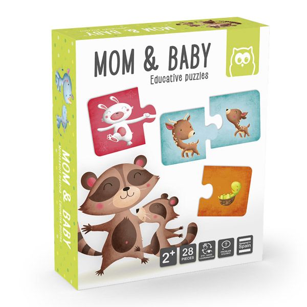 Mom and baby puzzle