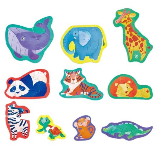 Jungle friends puzzle