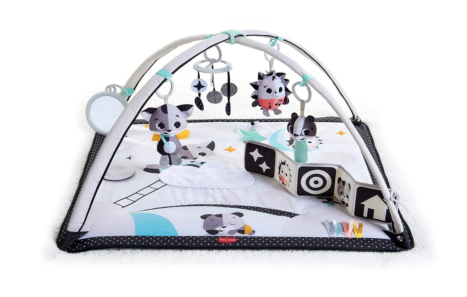 Tiny love baby gym black and white