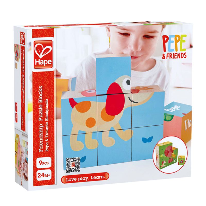 Friendship puzzle blocks