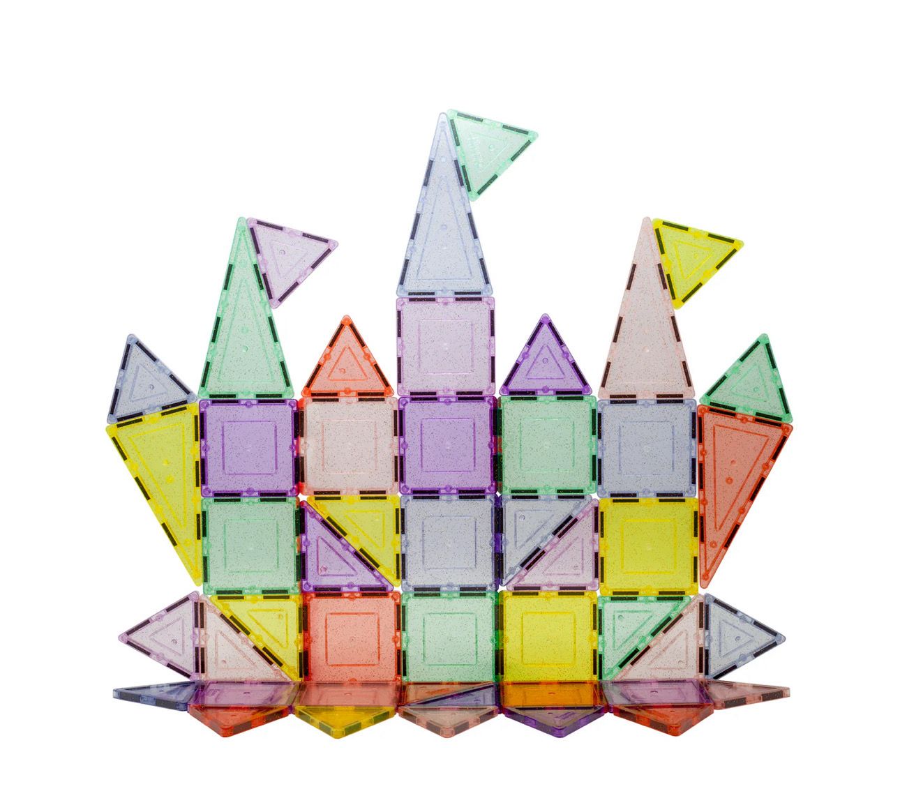 Magnetos Picasso Tiles con glitter