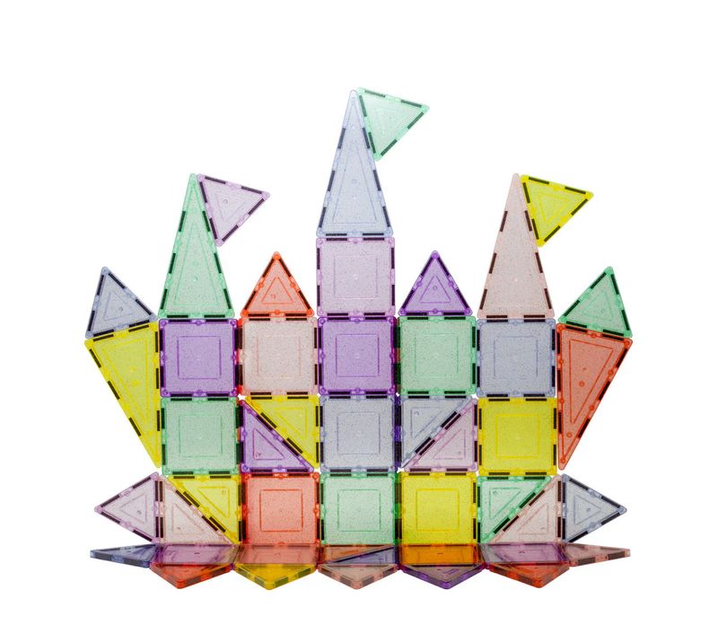Magnetos Picasso Tiles con glitter