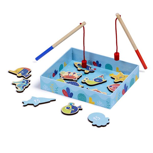 Fishing game magnetic