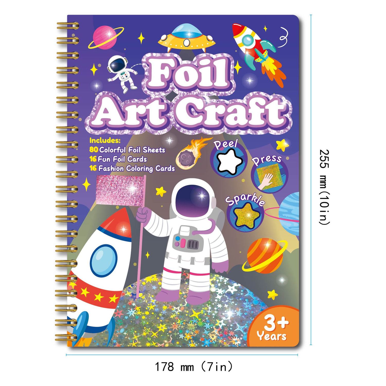 Foil art book