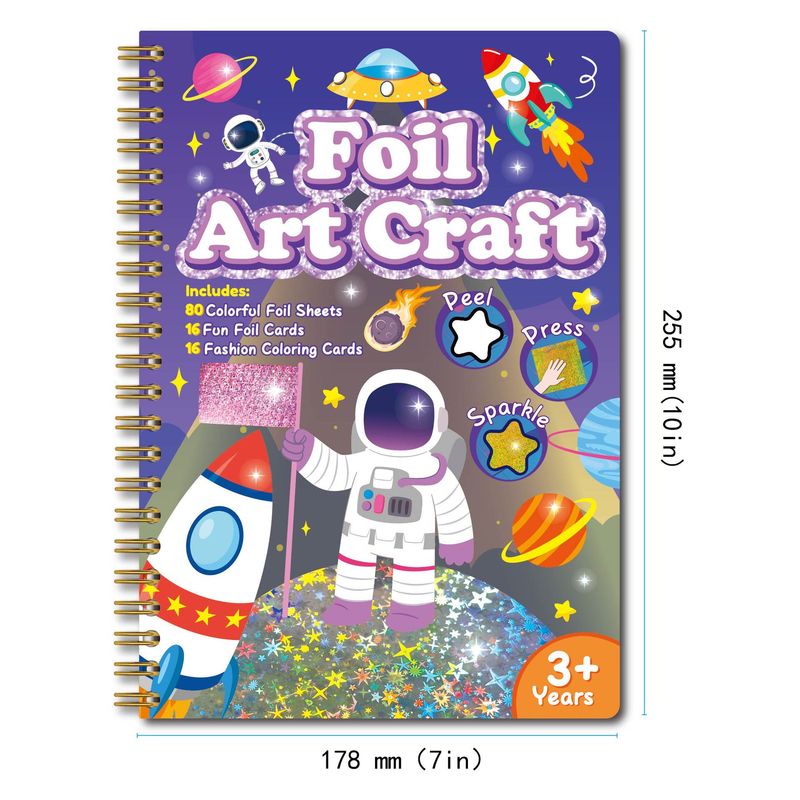 Foil art book