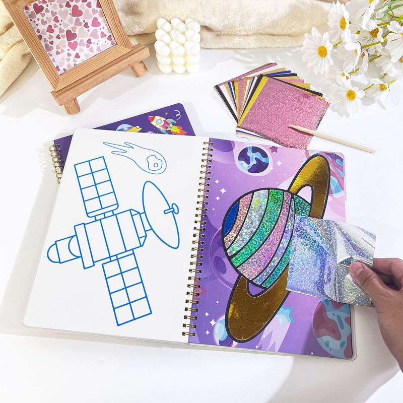 Foil art book