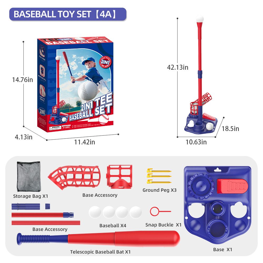 Baseball toy set