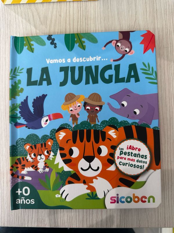 Libro Vamos a descubrir la jungla