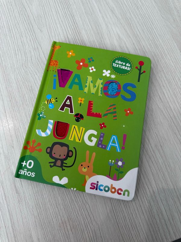 Vamos a la jungla/ libro con texturas