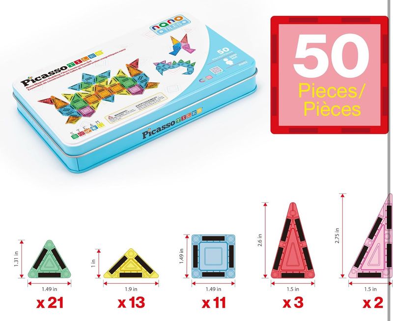 Picasso tiles Nano 50 piezas