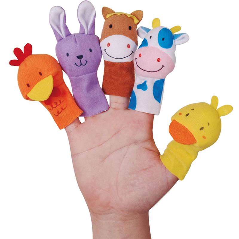 Títere de dedo animales